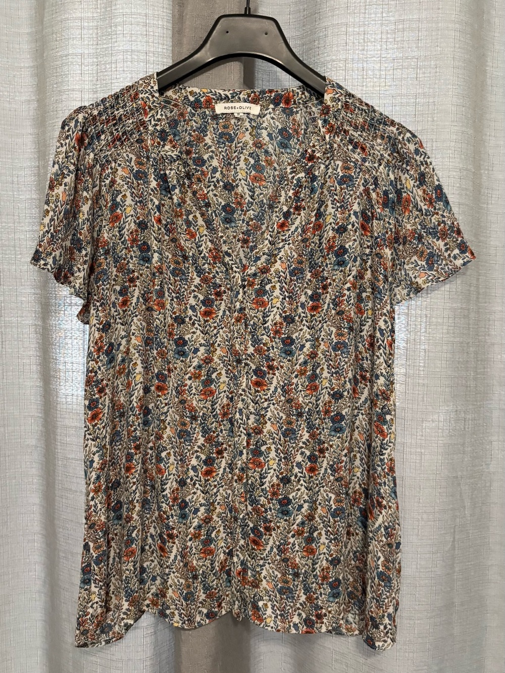 Rose + Olive Blouse